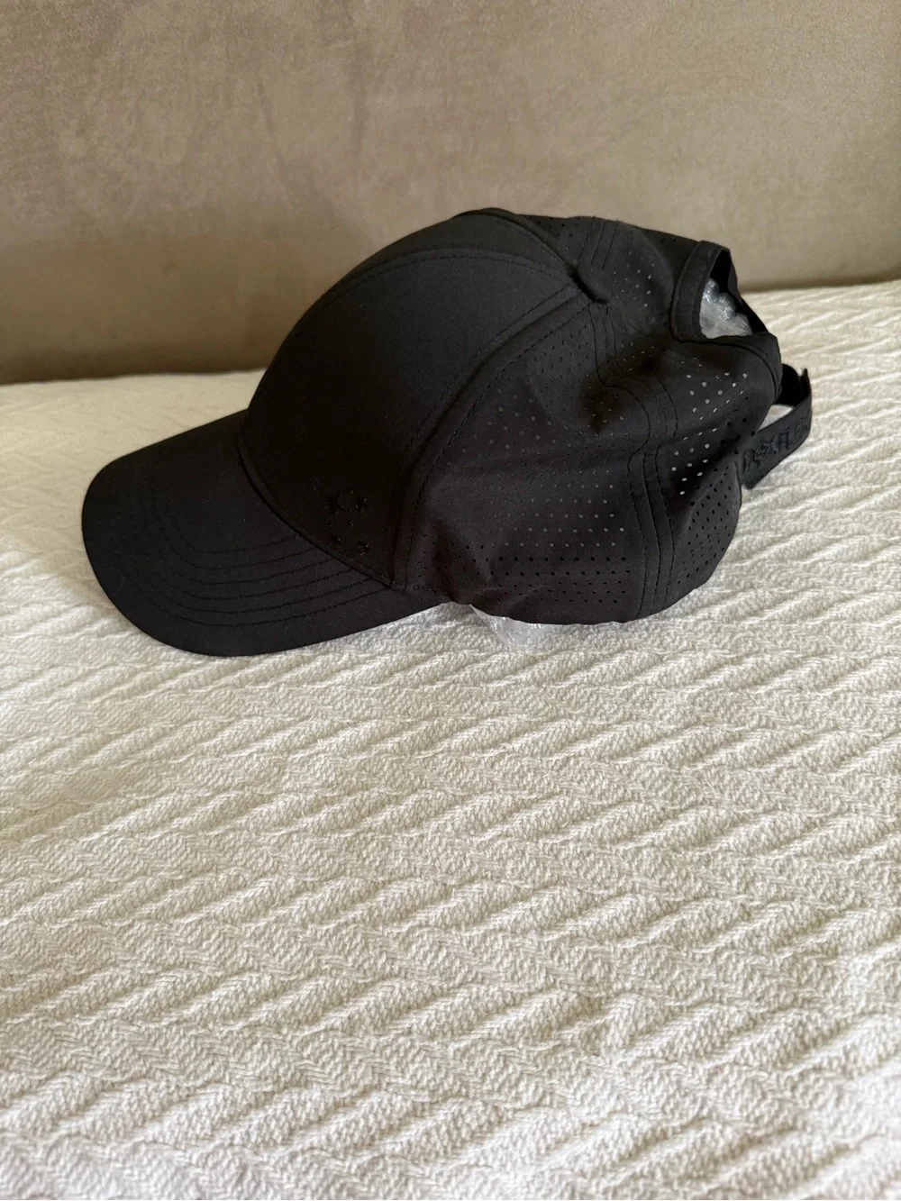 POPFLEX Black Ponytail Baseball Cap